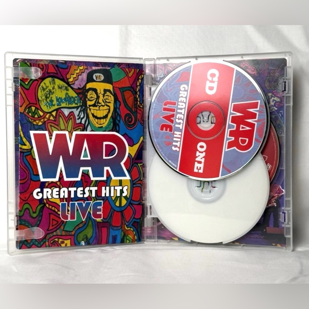 War Greatest Hits Live DVD 2008 Opened Great Shape - Picture 5 of 9